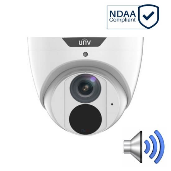 Picture of Uniview 4MP Outdoor IR Turret Fixed Lens IP Camera (IPC3614SR3-ADF28KM-H)